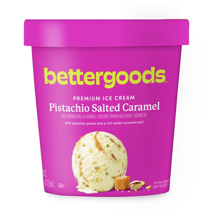 Bettergoods Premium Ice Cream Pistachio Salted Caramel