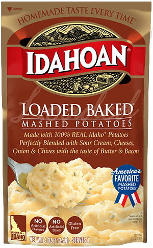 Idahoan Loaded Baked Mashed Potatoes Pouch