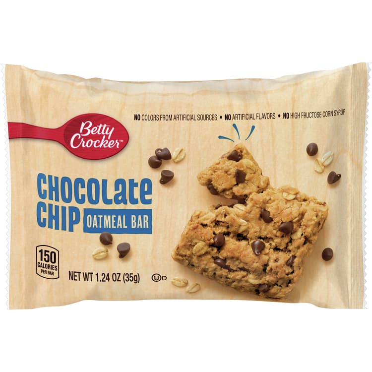Betty Crocker Oatmeal Bar Chocolate Chip