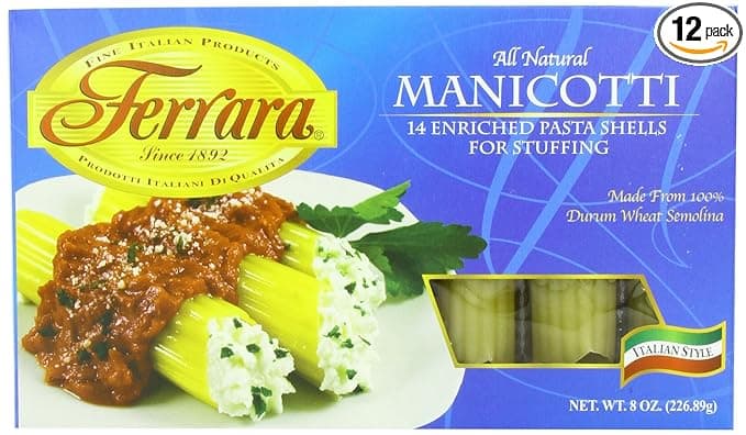 Ferrara Manicotti, Italian Style