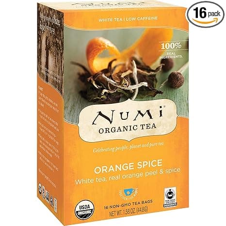 Numi Organic Orange Spice White Tea
