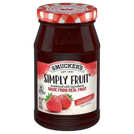 Is it Corn Free? Smuckers Simply Fruit Spreadable Fruit Strawberry