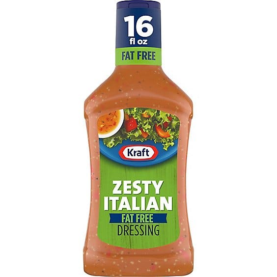 Kraft Zesty Italian Fat Free Salad Dressing