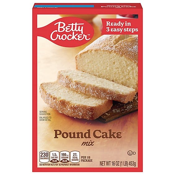 Is it Egg Free? Betty Crocker Cake Mix Pound Cake Mix