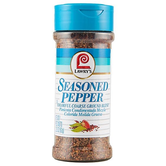 Is it Shellfish Free? Lawry's Colorful Coarse Ground Blend Seasoned Pepper