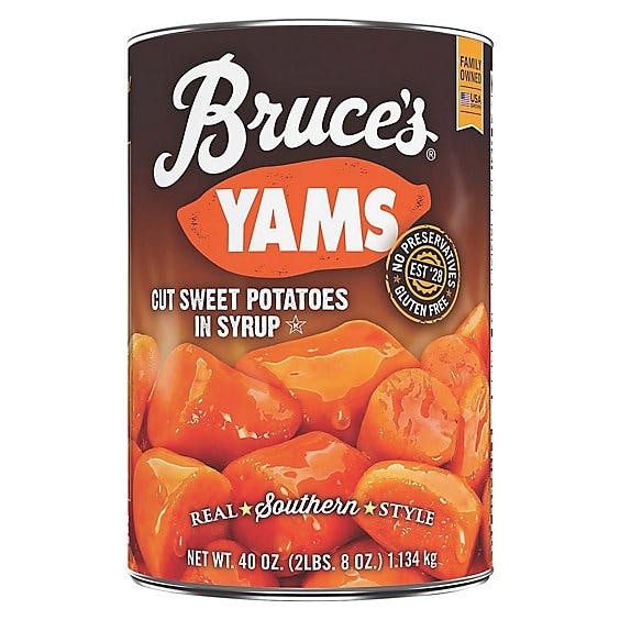 Is it Shellfish Free? Bruces Yams In Syrup