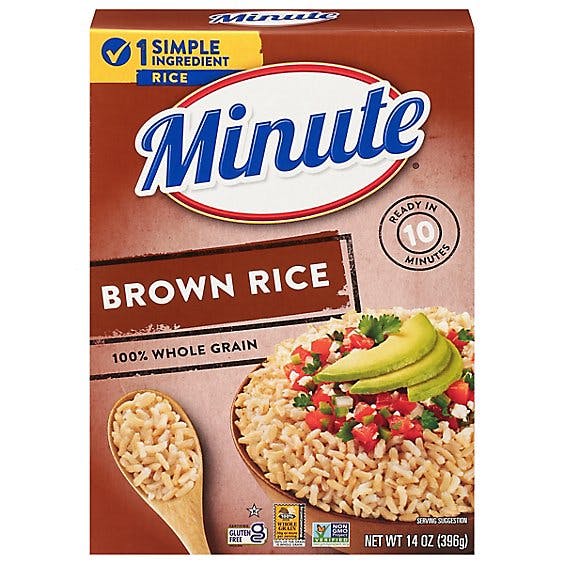 Minute Rice Brown Instant Whole Grain