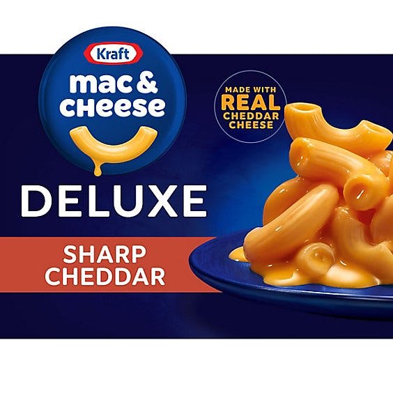 Is it Vegetarian? Kraft Deluxe Sharp Cheddar Macaroni & Cheese Dinner Box
