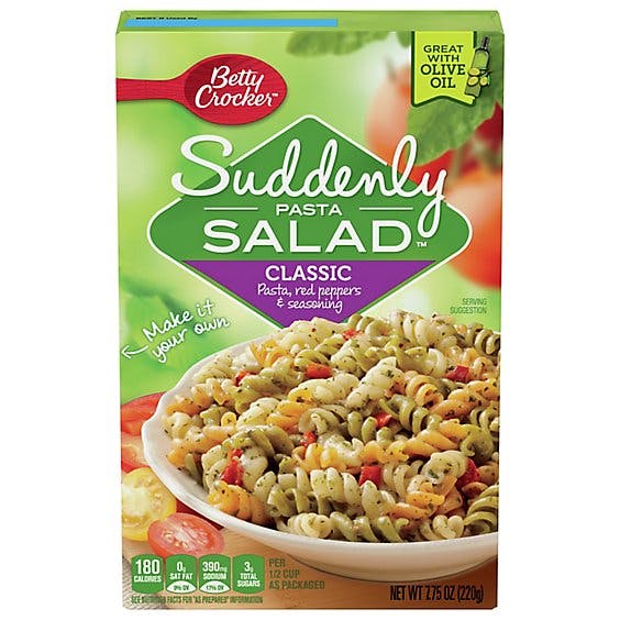 Is it Soy Free? Suddenly Salad Pasta Salad Classic Box