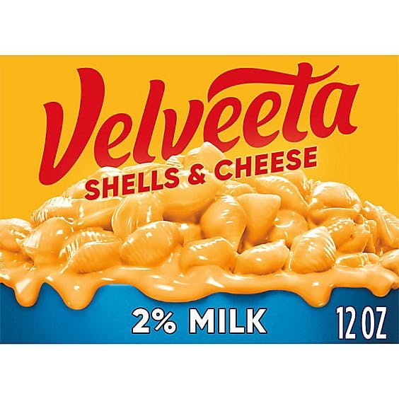 Is it Lactose Free? Velveeta Shells & Cheese Pasta With Cheese Sauce And 2% Milk Cheese Box