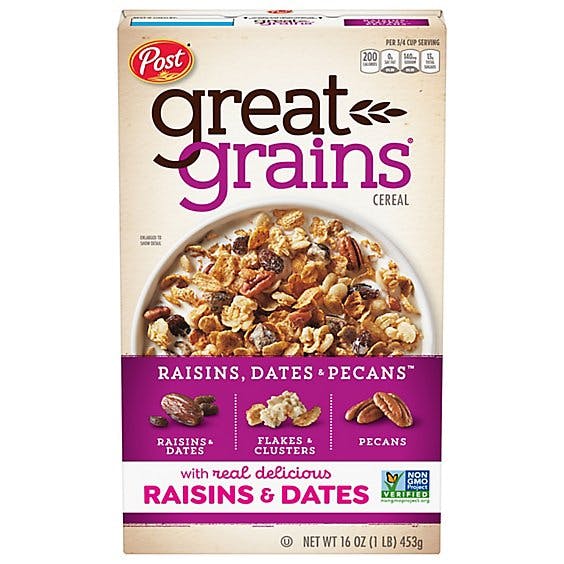 Is it Tree Nut Free? Great Grains Cereal Raisins Dates And Pecans