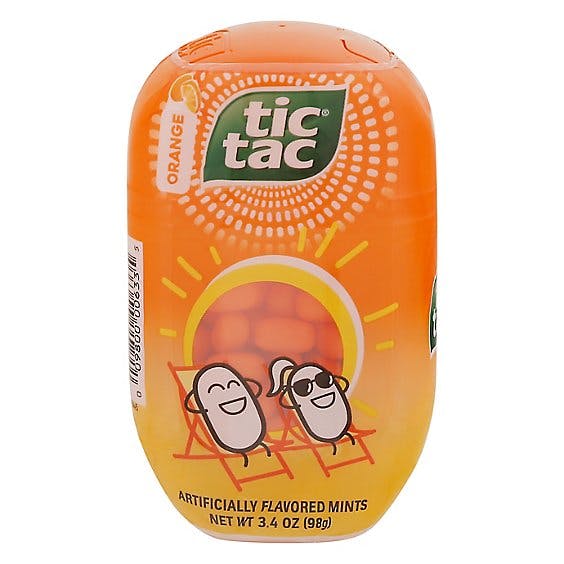 Is it Vegetarian? Tic Tac Orange