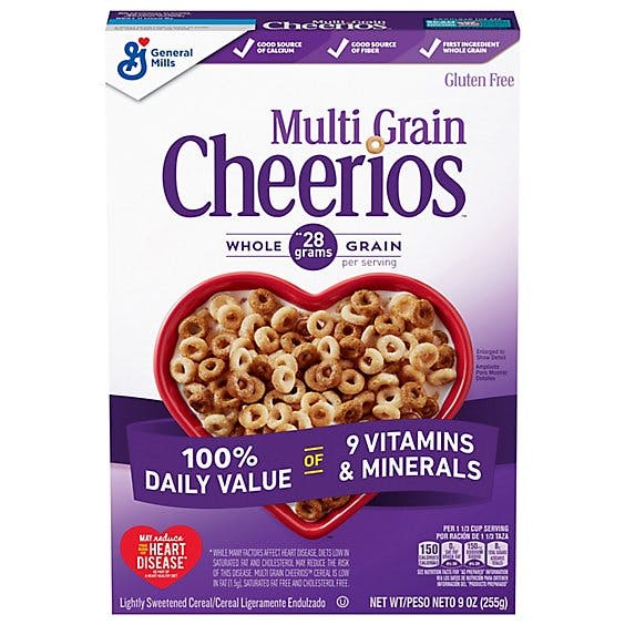 Is it Pescatarian? Cheerios Cereal Multi Grain Lightly Sweetened Gluten Free