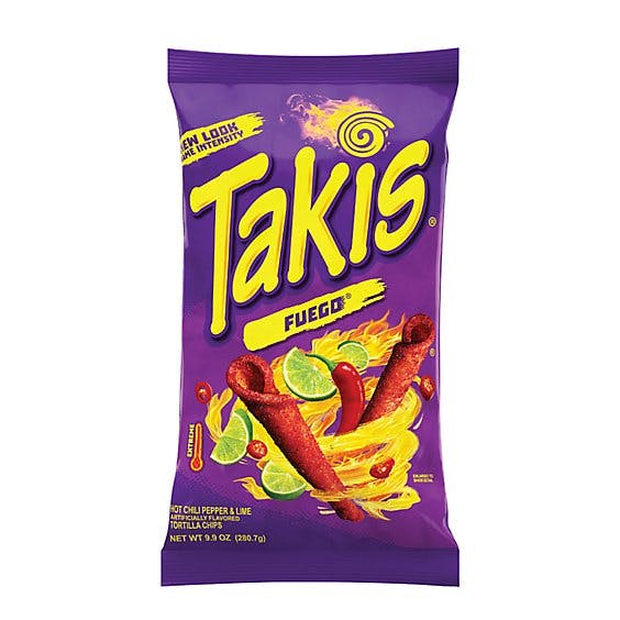 Is it Soy Free? Takis Fuego Hot Chili Pepper & Lime Rolled Tortilla Chips