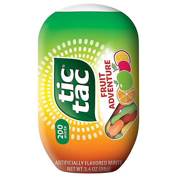 Is it Low Histamine? Tic Tac Fruit Adventure Mints, On-the-go Refreshment, Great For Holiday Stocking Stuffers