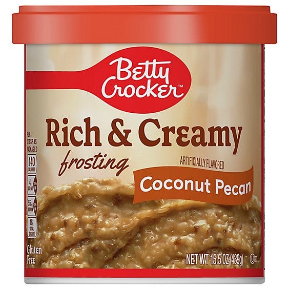 Is it Gluten Free? Betty Crocker Rich & Creamy Frosting Coconut Pecan