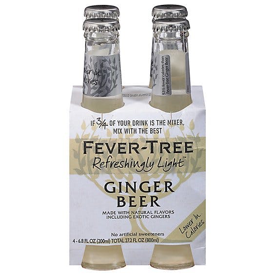 Is it Pescatarian? Fever Tree Ginger Beer Lt Soda