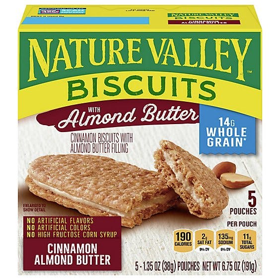 Is it Paleo? Nature Valley Biscuits Cinnamon With Almond Butter Filling