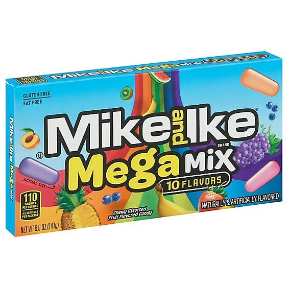 Is it Gluten Free? Mike And Ike Candies Mega Mix 10 Flavors