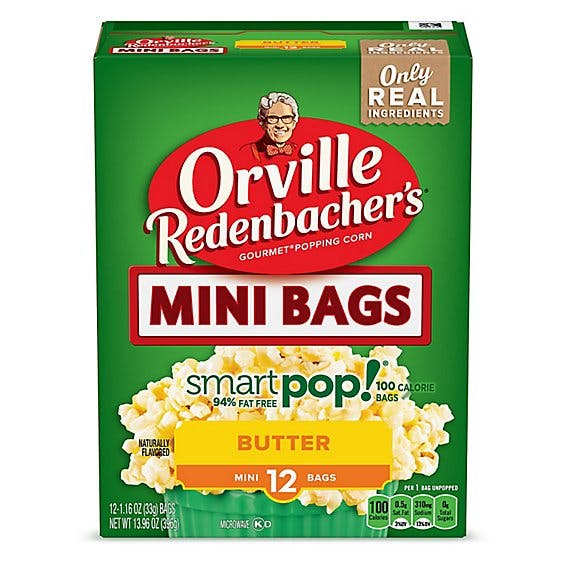 Is it Shellfish Free? Orville Redenbacher's Smartpop Butter Popcorn Single Serve Bag