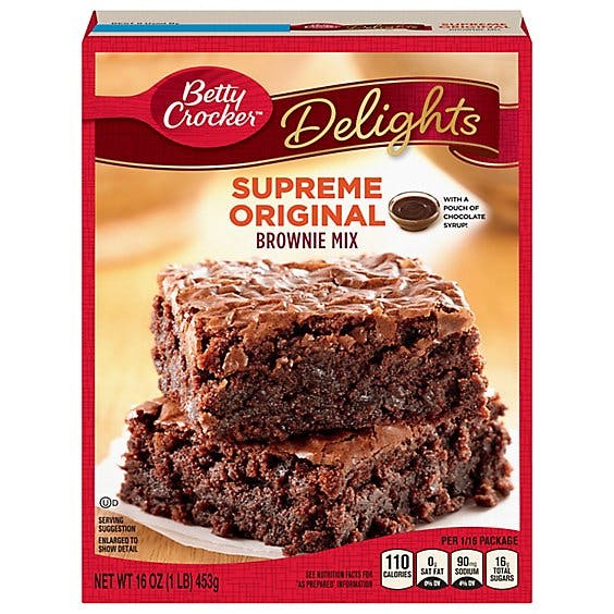 Is it Wheat Free? Delights Supreme Brownie Mx Original