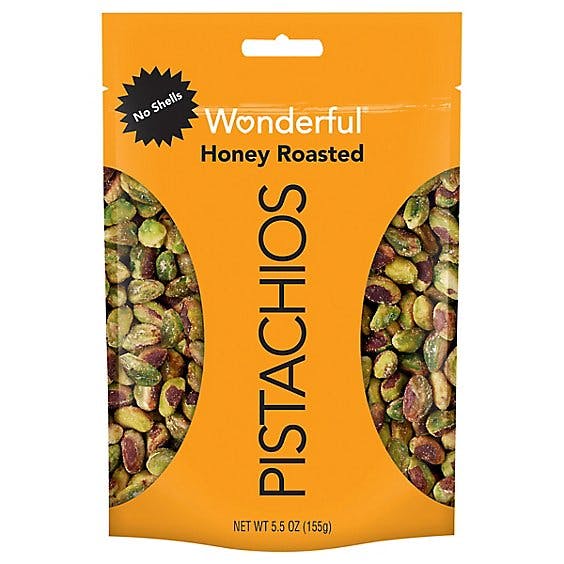 Is it Tree Nut Free? Wonderful Pistachios No Shells Honey Roasted Pistachios