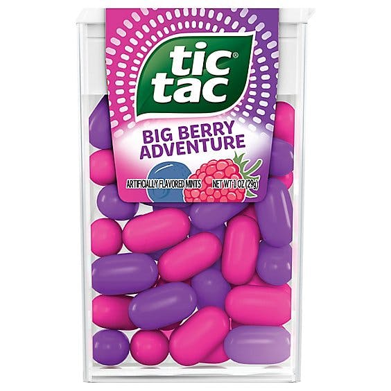 Is it Dairy Free? Tic Tac T60 Berry Adventure