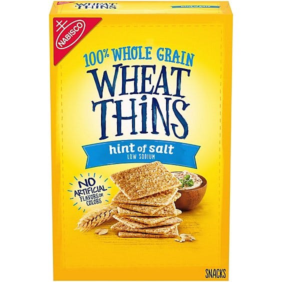 Is it Sesame Free? Wheat Thins Hint Of Salt Low Sodium Whole Grain Wheat Crackers