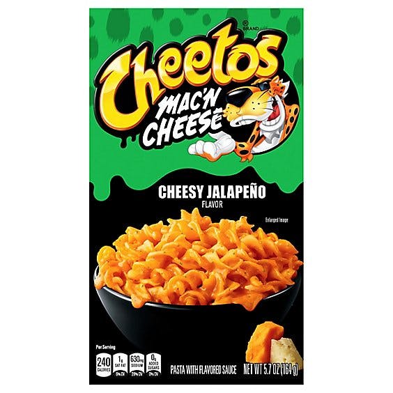 Is it Soy Free? Cheetos Cheesy Jalapeno Mac N Cheese
