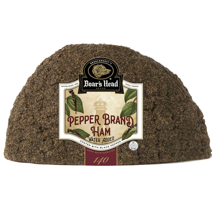 Boar'S Head Gourmet Pepper Brand Ham, Sliced