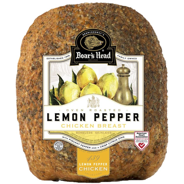Boar'S Head Lemon Pepper Roasted Chicken Breast, Sliced