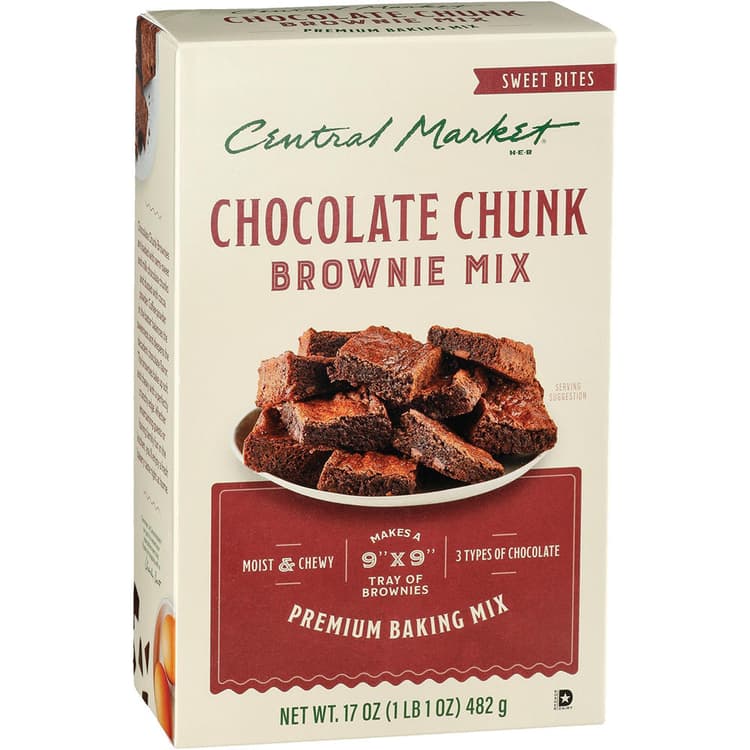 Central Market Chocolate Chunk Brownie Mix