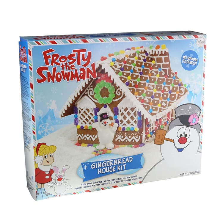 Cookies United Frosty The Snowman Gingerbread House Kit