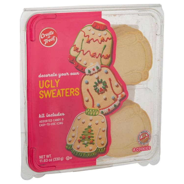 Create A Treat Cookie Decorating Kit – Ugly Christmas Sweaters