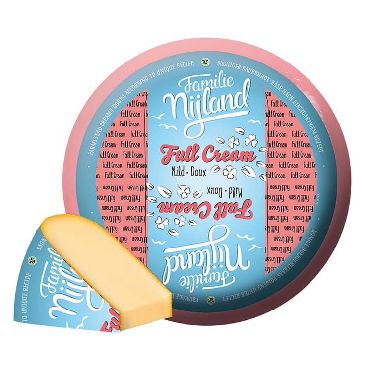 Familie Nijland Full Cream Gouda Cheese Wedge