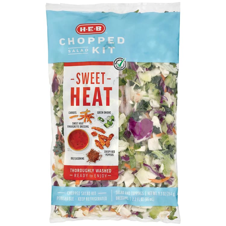 H-E-B Chopped Salad Kit - Sweet Heat