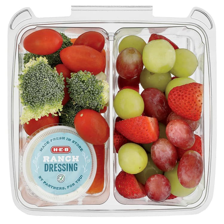 H-E-B Fruit & Vegetable Medley With Ranch