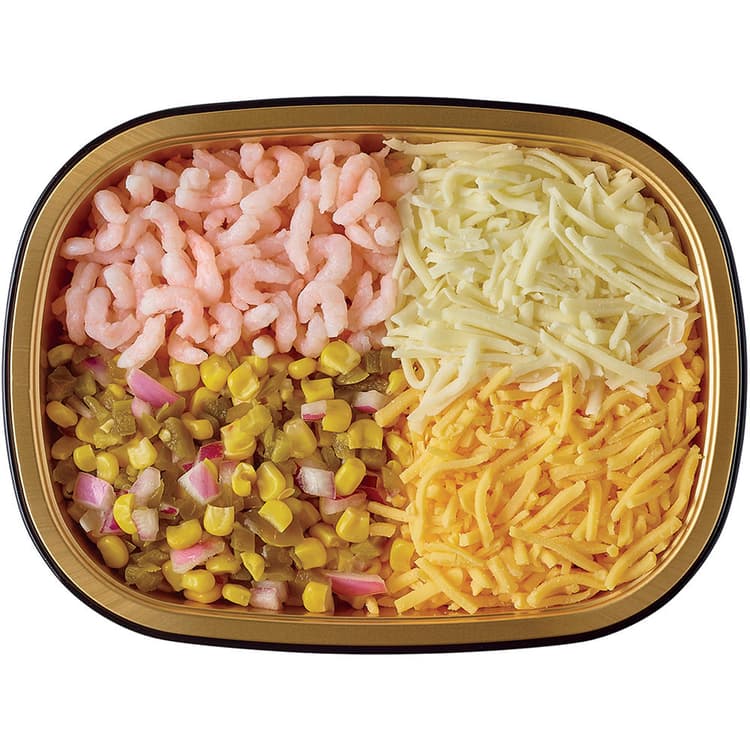 H-E-B Meal Simple Jalapeno Corn & Shrimp Queso Dip