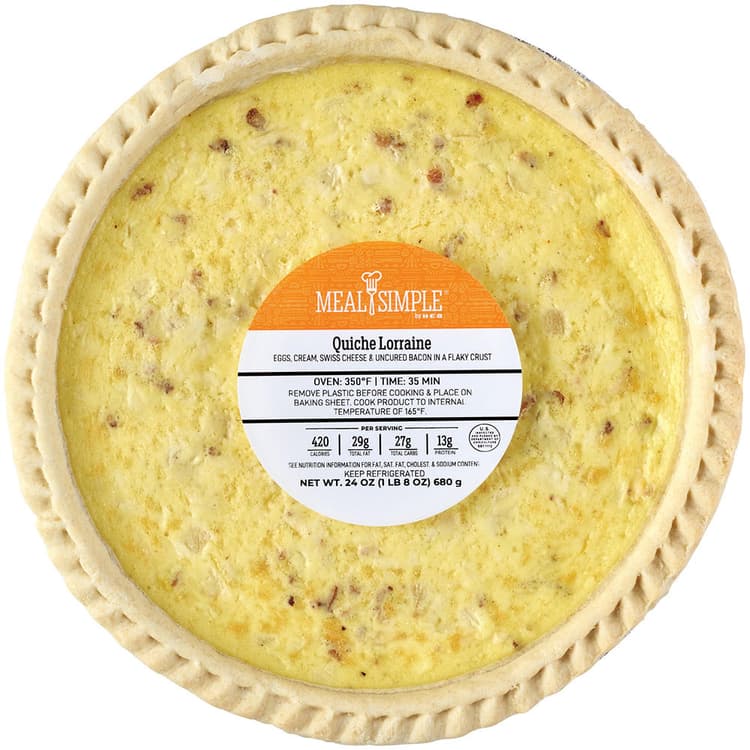 H-E-B Meal Simple Quiche Lorraine