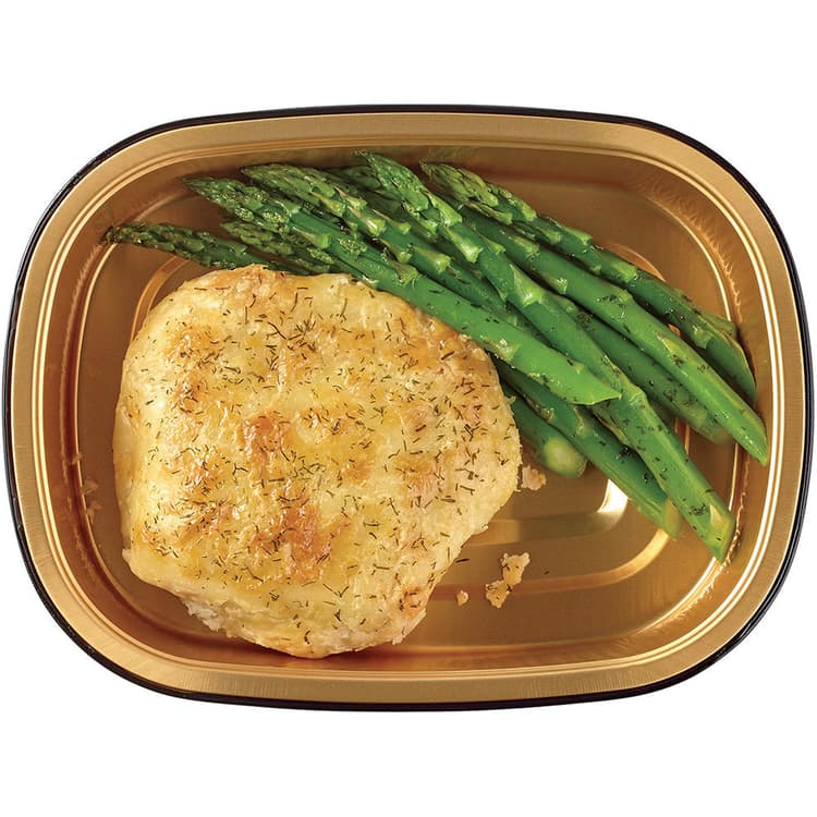 H-E-B Meal Simple Salmon Wellington With Asparagus