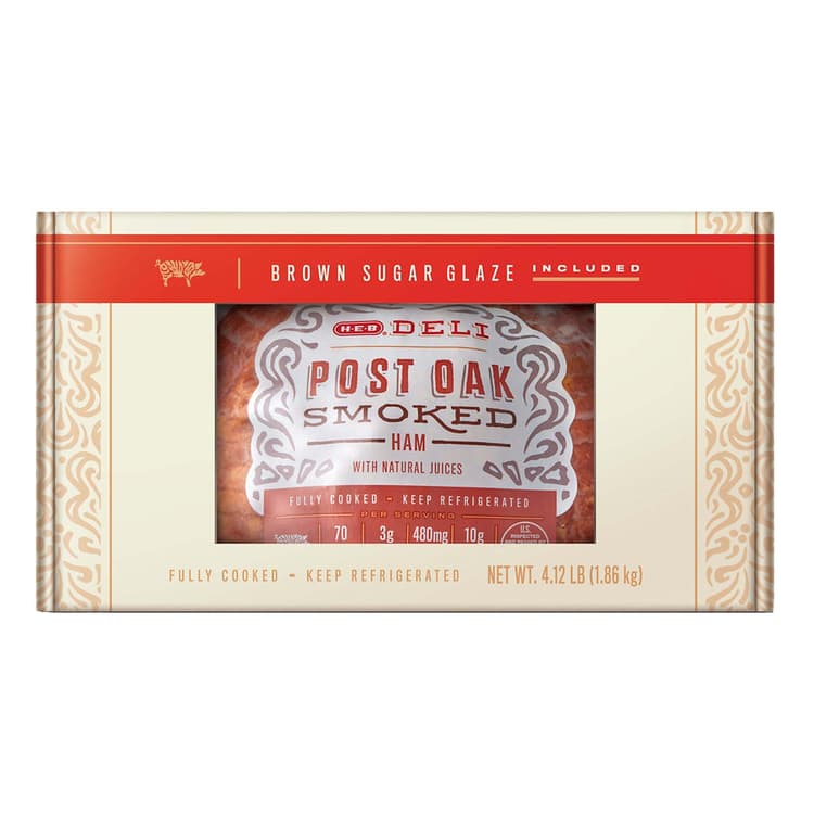 H-E-B Post Oak Smoked Holiday Ham & Brown Sugar Gift