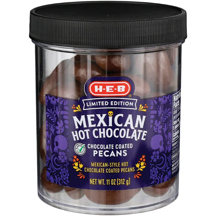 H-E-B Limited Edition Mexican Hot Chocolate Coated Pecans