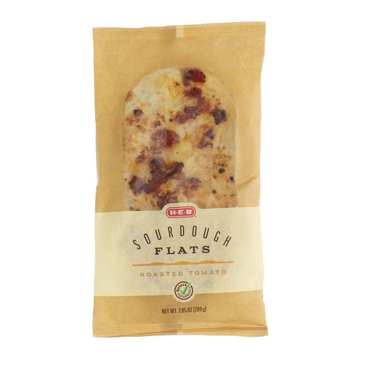 H-E-B Sourdough Flats - Roasted Tomato