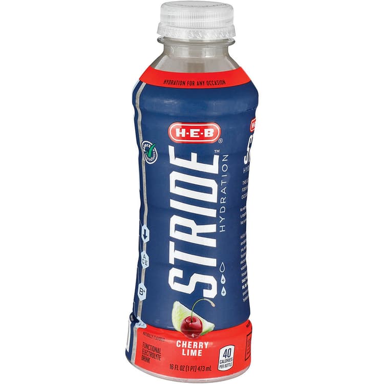 H-E-B Stride Cherry Lime Hydration Drink