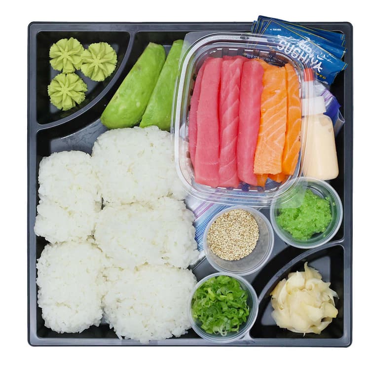 H-E-B Sushiya Do-It-Yourself Tuna & Salmon Roll Kit