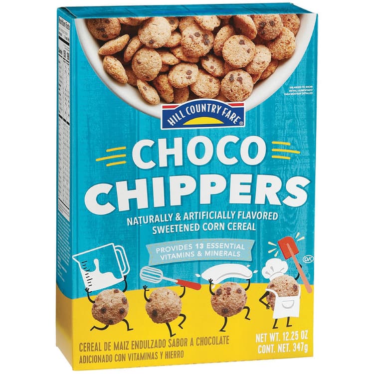 Hill Country Fare Choco Chippers Cereal