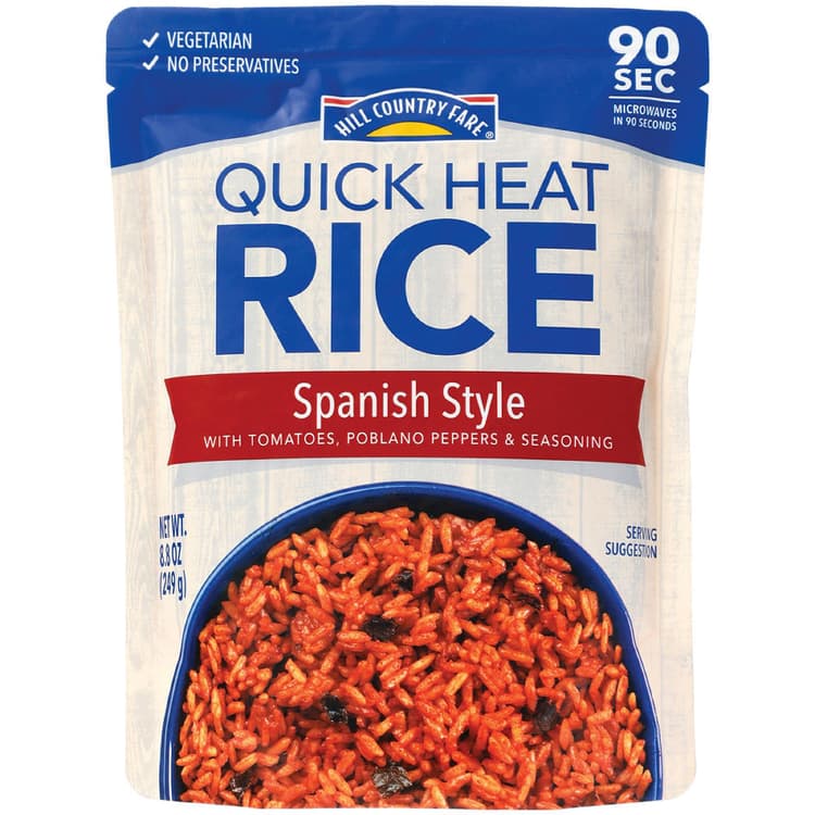 Hill Country Fare Quick Heat Spanish Style Rice