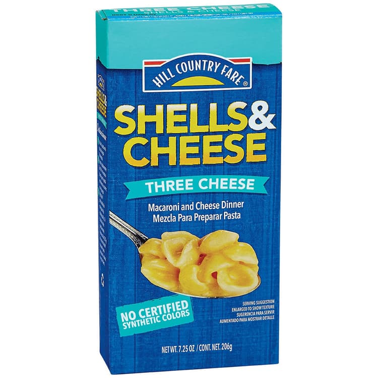 Hill Country Fare Three Cheese Shells & Cheese