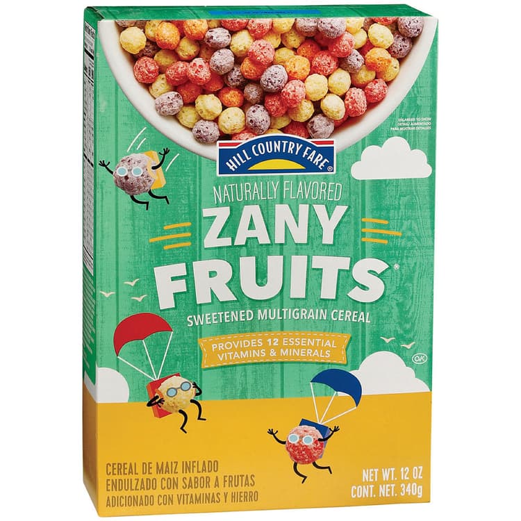 Hill Country Fare Zany Fruits Cereal