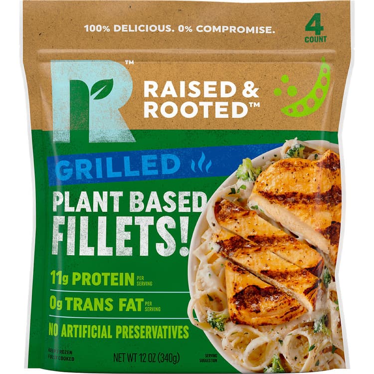 Raised & Rooted Grilled Plant Based Fillets